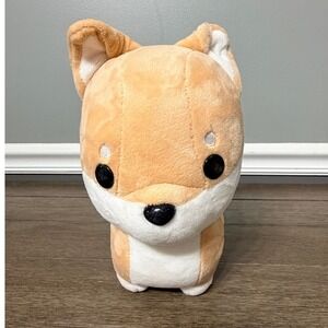 Bellzi Shiba‎ Inu Plush Shibi Stuffed Animal Kawaii Dog Tan White